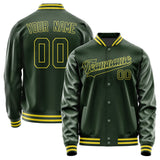 Custom Dark Green Dark Green Jacket
