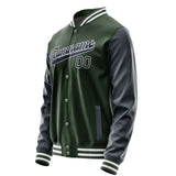 Custom Dark Green Navy Jacket JA0606110618B31811