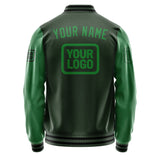 Custom Dark Green Emerald Green Jacket JA060624061717242417