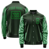 Custom Dark Green Emerald Green Jacket JA060624061717242417