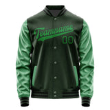 Custom Dark Green Emerald Green Jacket JA0606240617B31724