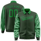 Custom Dark Green Emerald Green Jacket