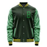 Custom Dark Green Emerald Green Jacket JA060624062617242417