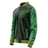 Custom Dark Green Emerald Green Jacket JA060624062617242417