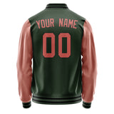 Custom Dark Green Copper Rose Jacket JA0606290617B31729