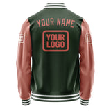 Custom Dark Green Copper Rose Jacket JA060629061818292918