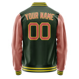 Custom Dark Green Copper Rose Jacket JA0606290626B22629