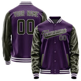 Custom Purple Olive Jacket