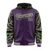 Custom Purple Olive Jacket