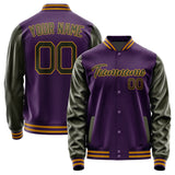 Custom Purple Olive Jacket JA0707020719B21902
