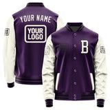 Custom Purple Cream Jacket JA070703071717030317