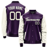 Custom Purple Cream Jacket