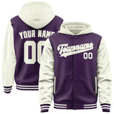 Custom Purple Cream Jacket