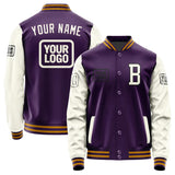 Custom Purple Cream Jacket JA070703071917030317