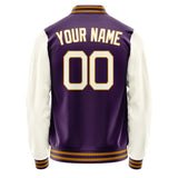 Custom Purple Cream Jacket JA0707030717B21703