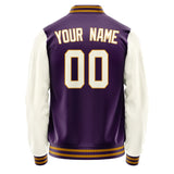 Custom Purple Cream Jacket JA0707030719B31903