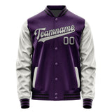 Custom Purple Gray Jacket JA0707040717B31704