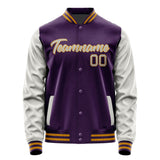 Custom Purple Gray Jacket JA0707040718B21804