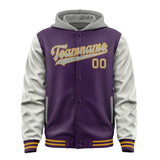 Custom Purple Gray Jacket