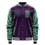 Custom Purple Green Jacket JA070705071818050518