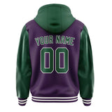 Custom Purple Green Jacket