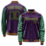 Custom Purple Green Jacket