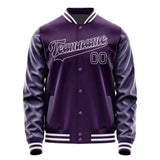 Custom Purple Purple Jacket JA0707070718B31807