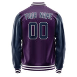 Custom Purple Blue Jacket JA0707100718B31810