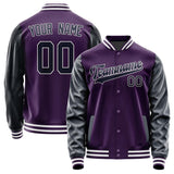 Custom Purple Navy Jacket