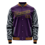 Custom Purple Navy Jacket JA0707110719B31911