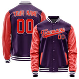 Custom Purple Orange Red Jacket