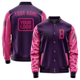 Custom Purple Pink Jacket JA070713071717131317