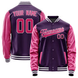Custom Purple Pink Jacket JA0707130718B31813