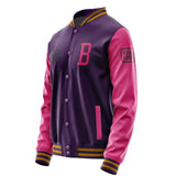 Custom Purple Pink Jacket JA070713071917131317