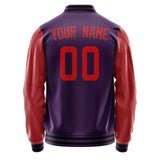 Custom Purple Red Jacket JA0707140717B31714