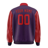 Custom Purple Red Jacket