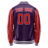 Custom Purple Red Jacket JA0707140718B31814