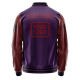 Custom Purple Crimson Red Jacket JA070715071717151517