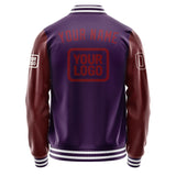 Custom Purple Crimson Red Jacket JA070715071818151518