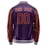 Custom Purple Crimson Red Jacket JA0707150718B31815