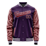 Custom Purple Crimson Red Jacket JA0707150718B31815