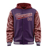 Custom Purple Crimson Red Jacket