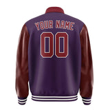 Custom Purple Crimson Red Jacket