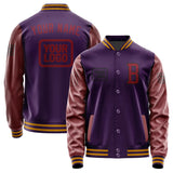 Custom Purple Crimson Red Jacket JA070715071917151517