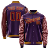 Custom Purple Crimson Red Jacket