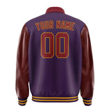 Custom Purple Crimson Red Jacket