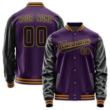 Custom Purple Black Jacket