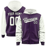 Custom Purple White Jacket