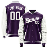 Custom Purple White Jacket