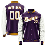 Custom Purple White Jacket